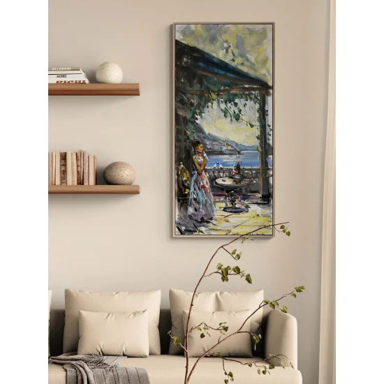 Dreams Facing the Sea Oil Painting