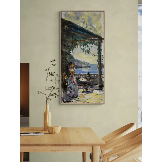 Dreams Facing the Sea Oil Painting