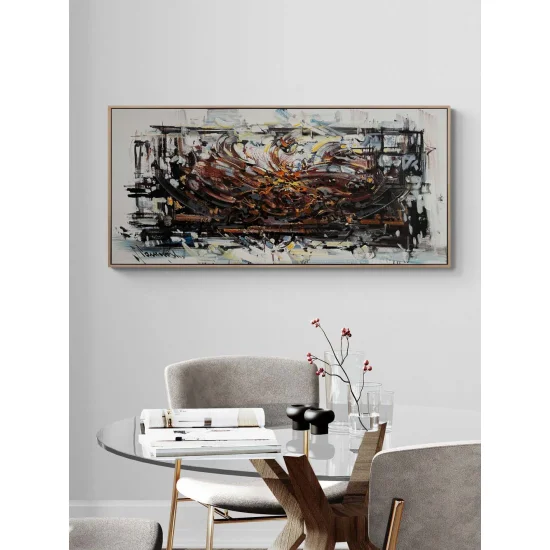 Bulanık Hatıralar Yağlı Boya Tablosu