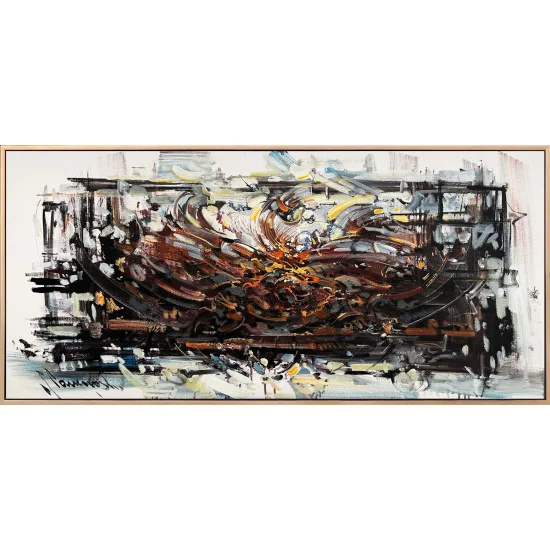 Bulanık Hatıralar Yağlı Boya Tablosu