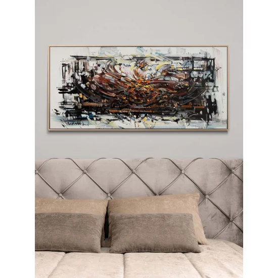 Bulanık Hatıralar Yağlı Boya Tablosu