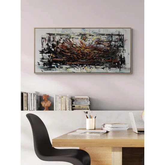 Bulanık Hatıralar Yağlı Boya Tablosu