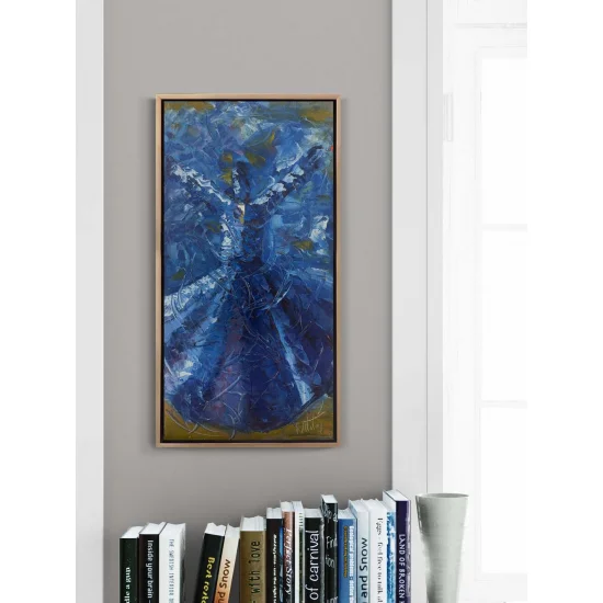 Gecenin Semahı Yağlı Boya Tablosu