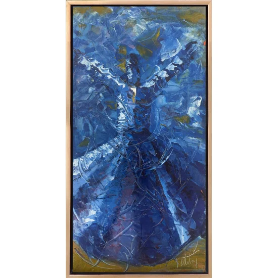 Gecenin Semahı Yağlı Boya Tablosu