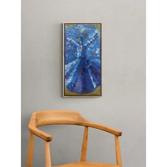 Gecenin Semahı Yağlı Boya Tablosu