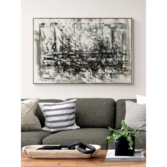 Mysterious Flow Oil Painting