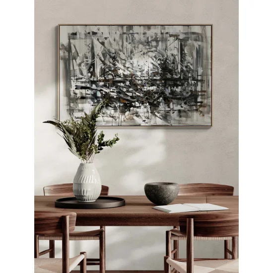 Mysterious Flow Oil Painting