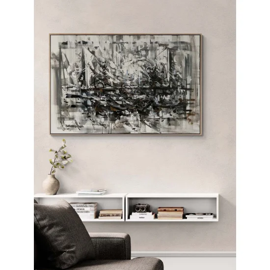 Mysterious Flow Oil Painting