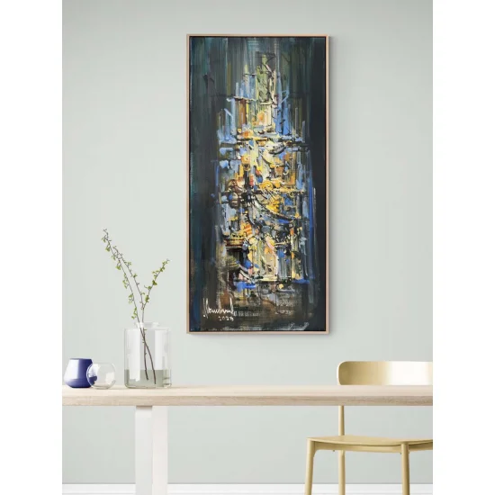 Chaos and Balance Oil Painting