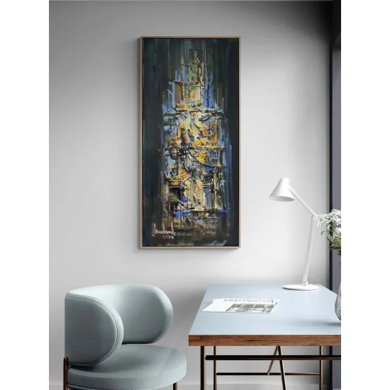 Chaos and Balance Oil Painting