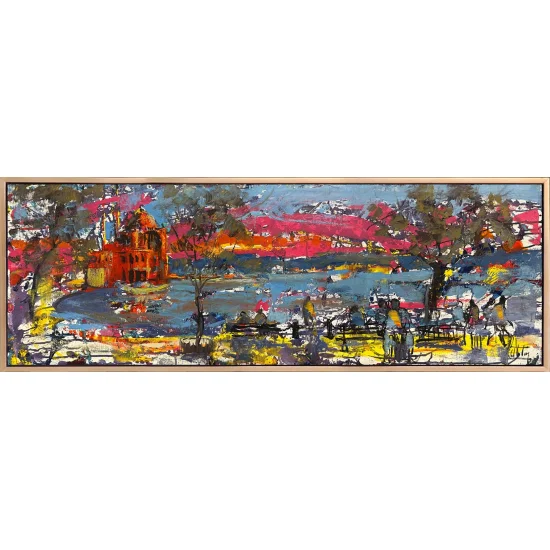 Ortaköy’s Meeting with the Bosphorus Oil Painting