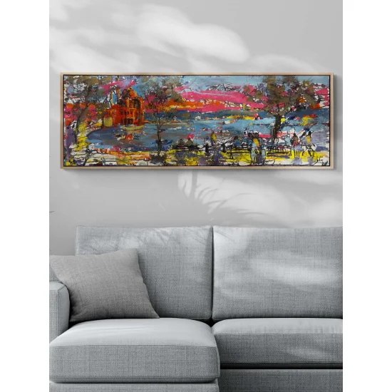 Ortaköy’s Meeting with the Bosphorus Oil Painting