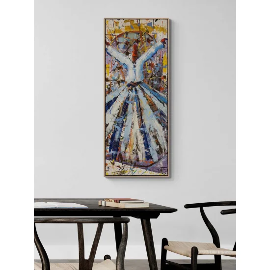 Silent Dhikr Oil Painting