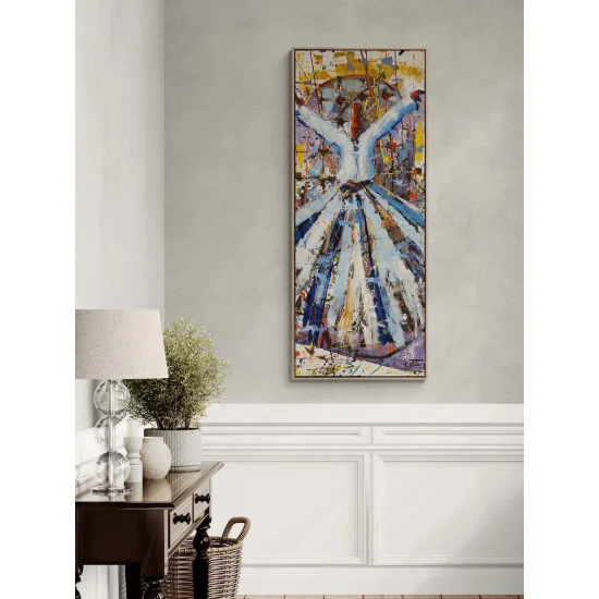 Silent Dhikr Oil Painting