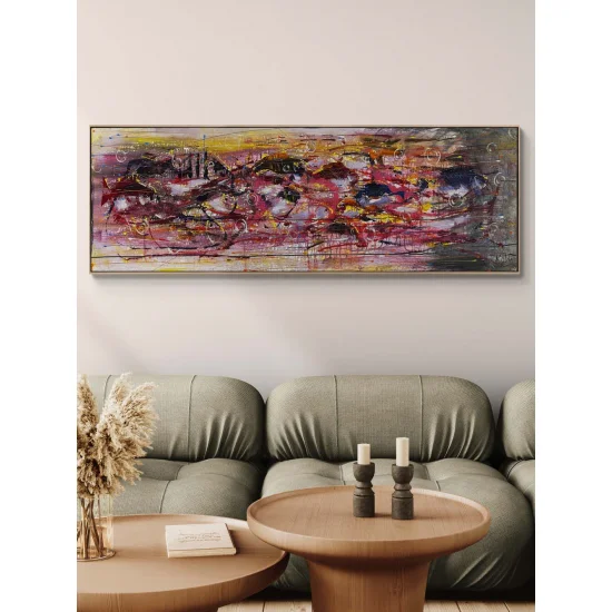 Ruhun Akışı Yağlı Boya Tablosu