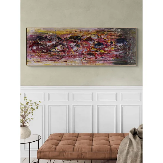 Ruhun Akışı Yağlı Boya Tablosu