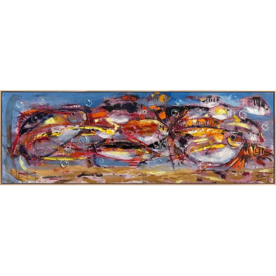 Suyun Sessizliği Yağlı Boya Tablosu