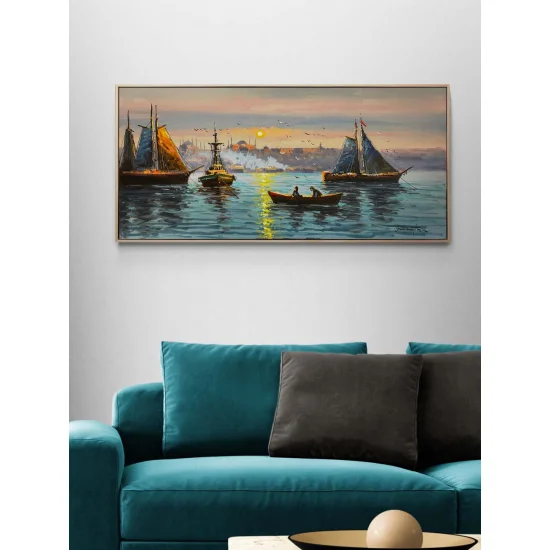 Boğaz’ın Sırları Yağlı Boya Tablosu