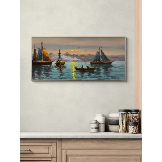 Boğaz’ın Sırları Yağlı Boya Tablosu