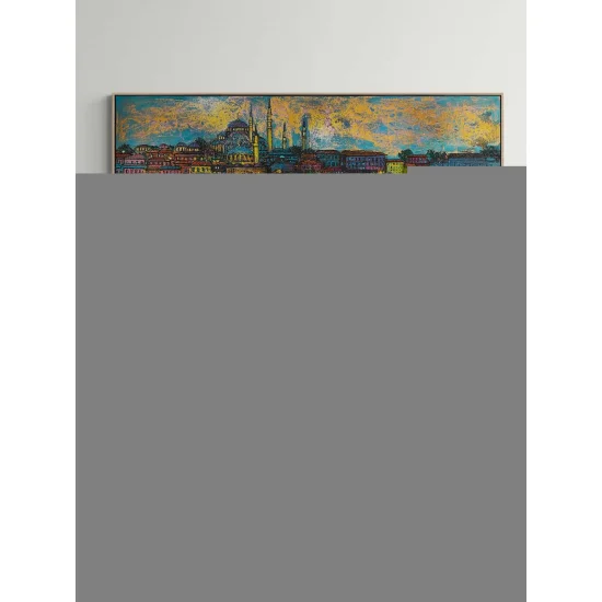 Eminönü Tarihi Balıkçıkları Yağlı Boya Tablosu