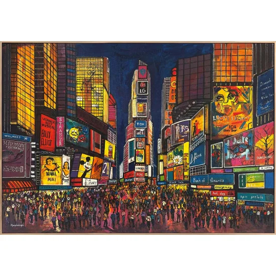 Işığın Nabzı Times Yağlı Boya Tablosu