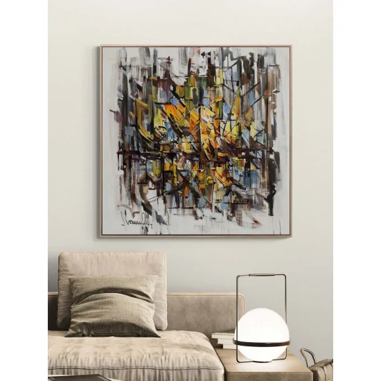 Dönüşümün İzleri Yağlı Boya Tablosu