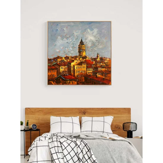 Boğazın Gözcüsü Yağlı Boya Tablosu