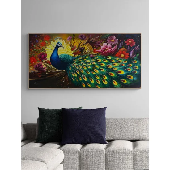 The Peacock and Springs Dream Oil Painting