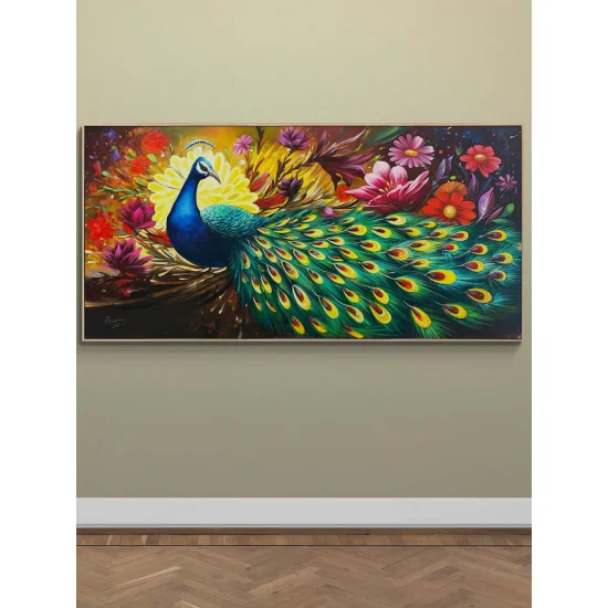 The Peacock and Springs Dream Oil Painting