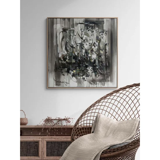 Sükûnetin Şekli Yağlı Boya Tablosu