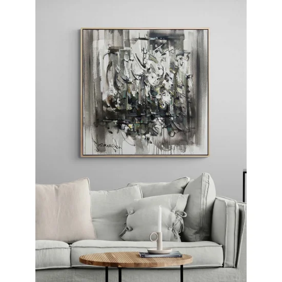 Sükûnetin Şekli Yağlı Boya Tablosu