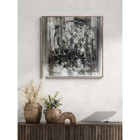 Sükûnetin Şekli Yağlı Boya Tablosu