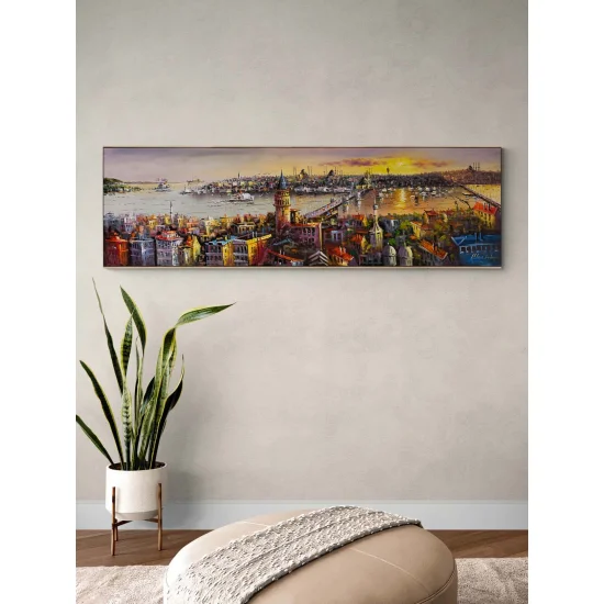 Haliçin Sessizliği Yağlı Boya Tablosu