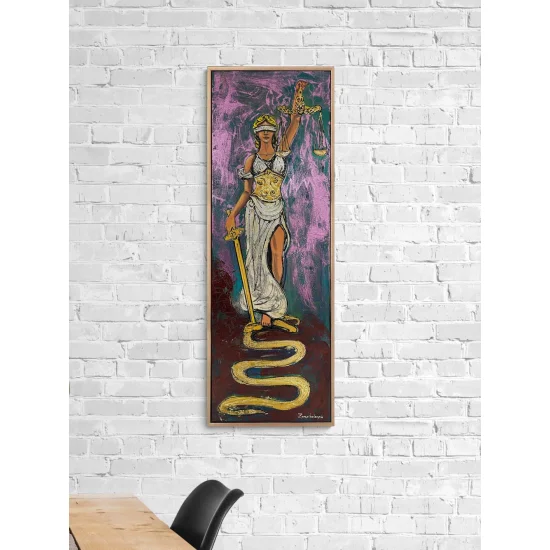 The Glory of Justitia Oil Painting