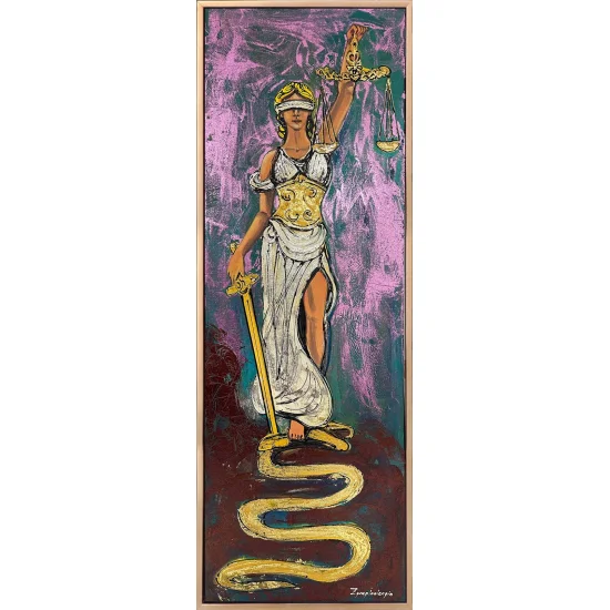 The Glory of Justitia Oil Painting
