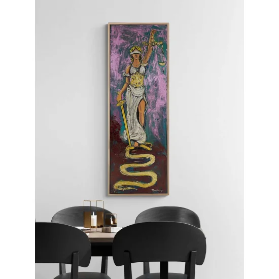 The Glory of Justitia Oil Painting