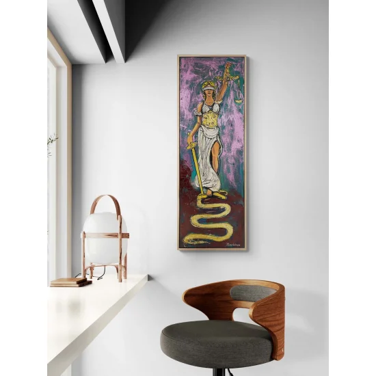 The Glory of Justitia Oil Painting