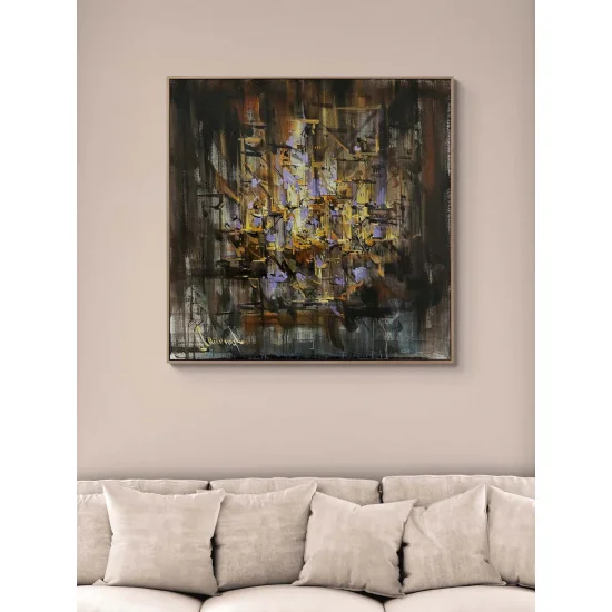 Kesişen Yollar Yağlı Boya Tablosu