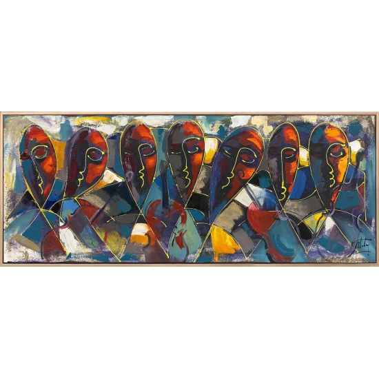 Yedi Ruh Yağlı Boya Tablosu