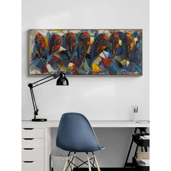 Yedi Ruh Yağlı Boya Tablosu