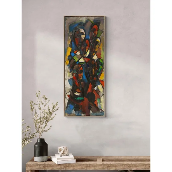 Gölge İzleri Yağlı Boya Tablosu