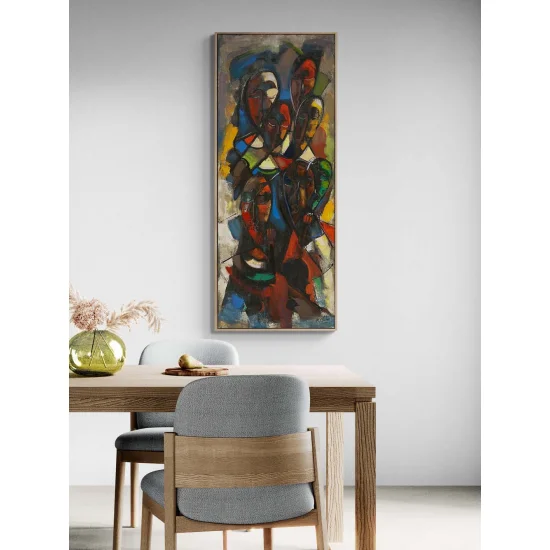 Gölge İzleri Yağlı Boya Tablosu