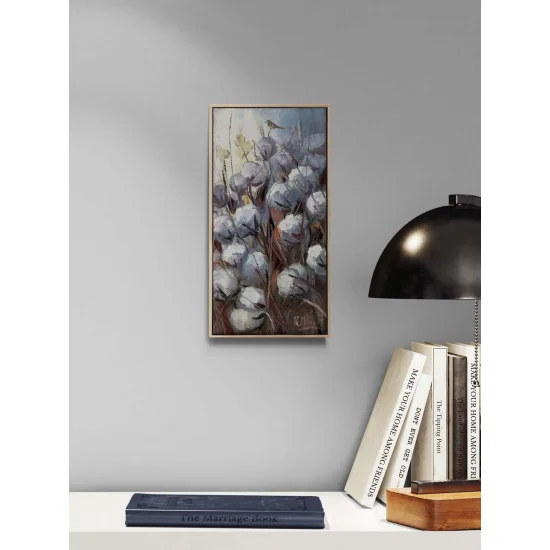 Pamukların Sessizliği Yağlı Boya Tablosu