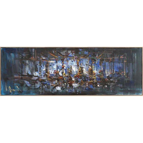 Erimiş Formlar Yağlı Boya Tablosu