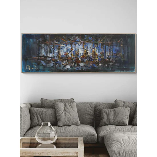 Erimiş Formlar Yağlı Boya Tablosu