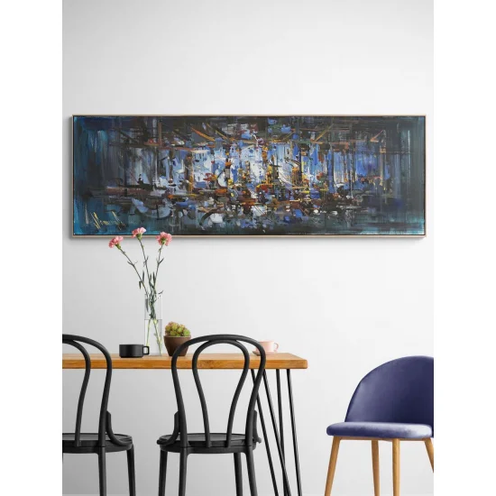 Erimiş Formlar Yağlı Boya Tablosu