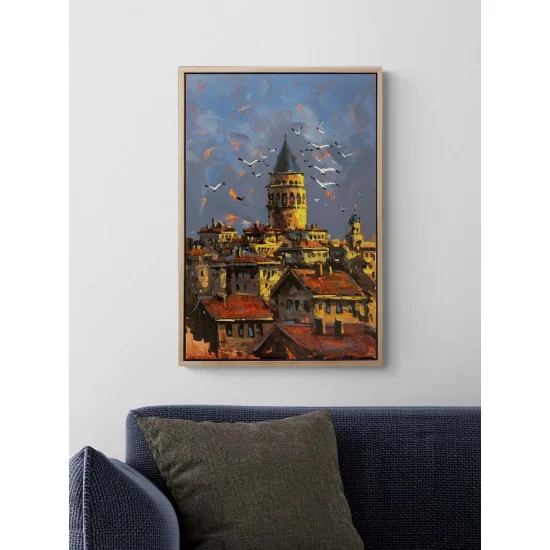 Galatanın Yankısı Yağlı Boya Tablosu