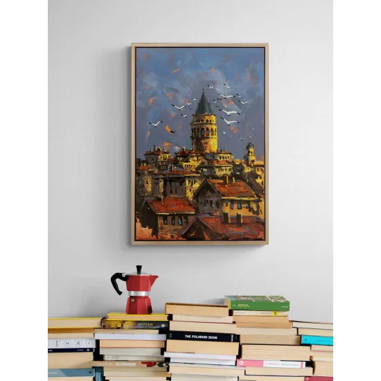 Galatanın Yankısı Yağlı Boya Tablosu