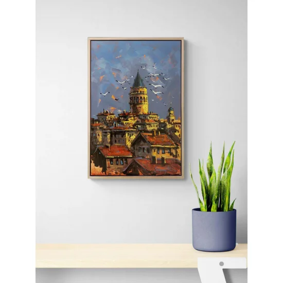 Galatanın Yankısı Yağlı Boya Tablosu