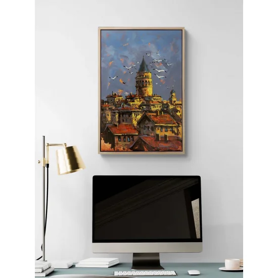 Galatanın Yankısı Yağlı Boya Tablosu